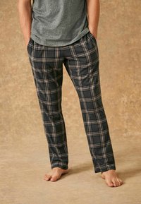 Next MOTIONFLEX COSY SET STANDARD - Nattplagg set - grey black check