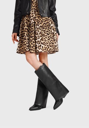 Stivali texani / biker - nero