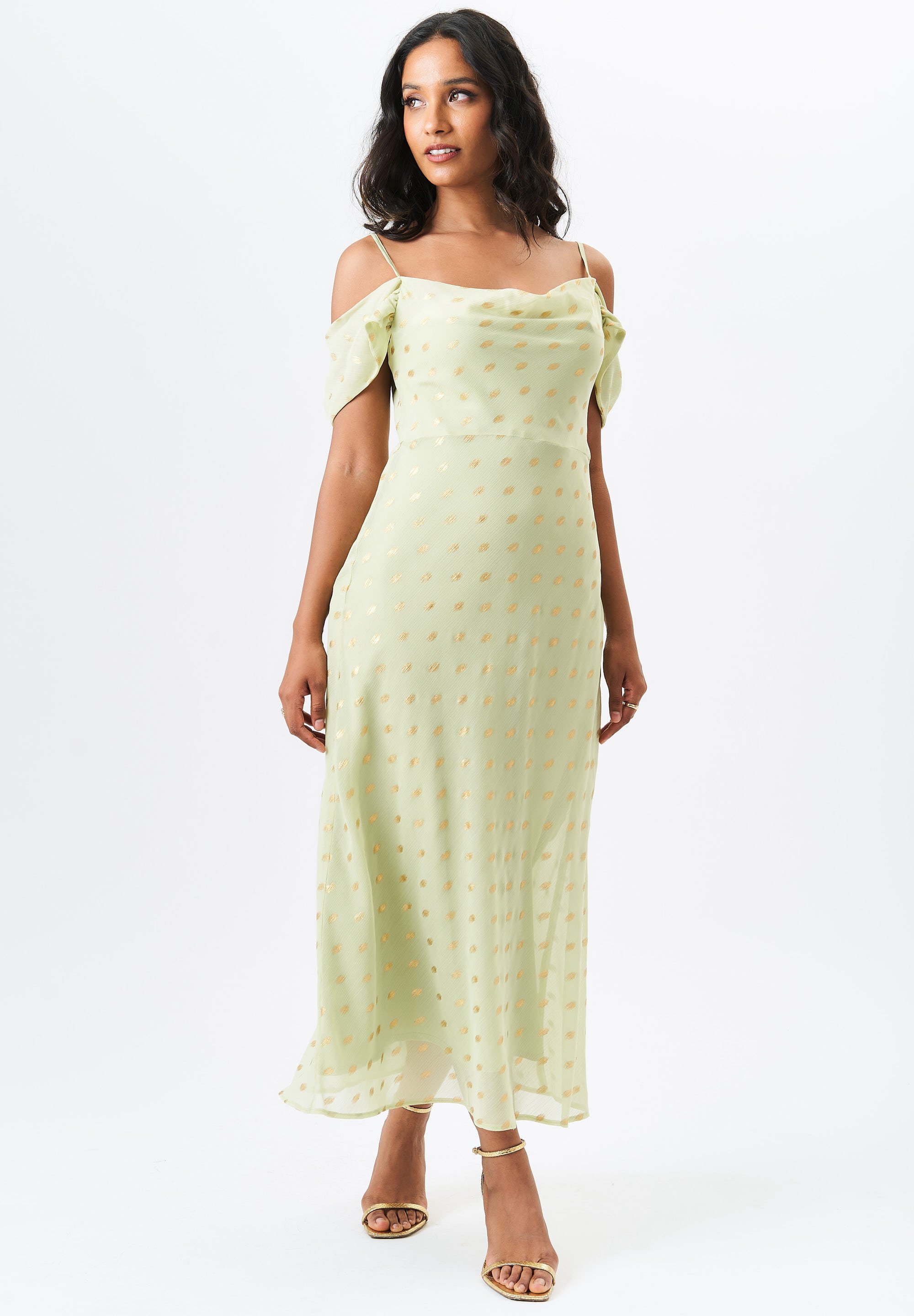sachin and babi light blue dress New littlejade bestseller sage green tiered cotton gathers dress❤️❤️❤️ main image 1