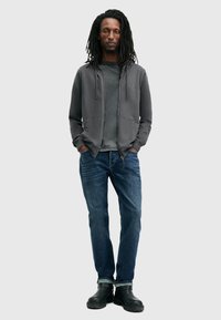 AllSaints BRACE - Sweater met rits - grey