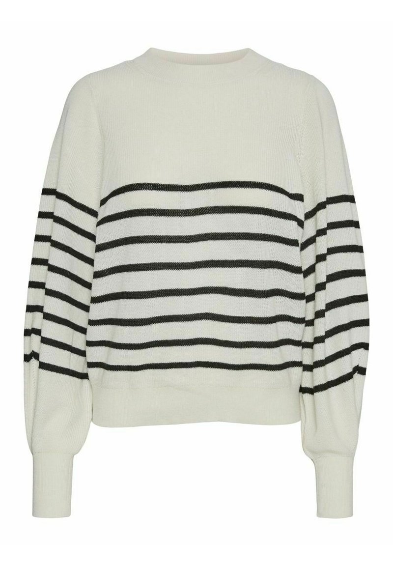 Damen Strickjacken | Vero Moda Strickpullover snow white/weiß - RJ95645 Damen Strickjacken | Vero Moda Strickpullover snow white/weiß - RJ95645