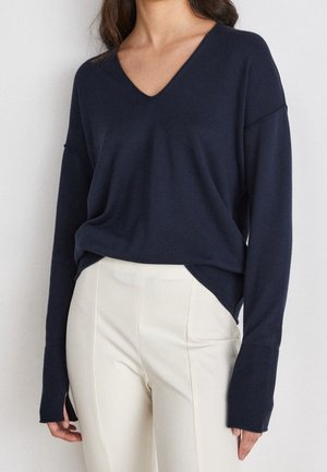 BOSS Maglione - dark blue