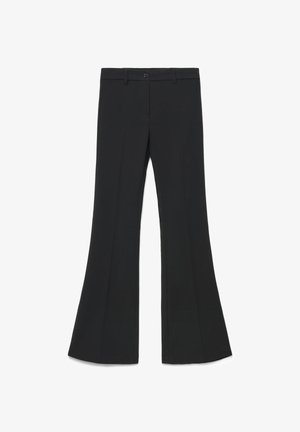 Calliope, PANTALONE LUNGO TINTA UNITA - Pantaloni - ultrablack