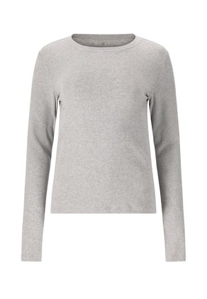 Athlecia, ATHLECIA T-SHIRT LENGA - Langarmshirt - light grey melange