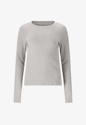 Athlecia, ATHLECIA T-SHIRT LENGA - Langarmshirt - light grey melange