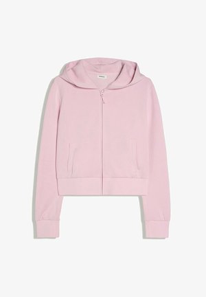 Bershka, ZIP-UP HOODIE - Vetoketjullinen college - pink