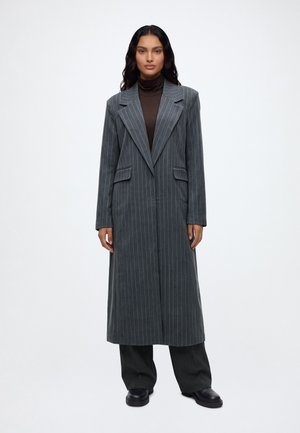 Noisy May, NMCELIA L/S LONG OVERSIZE BLAZER - Блейзър - charcoal gray