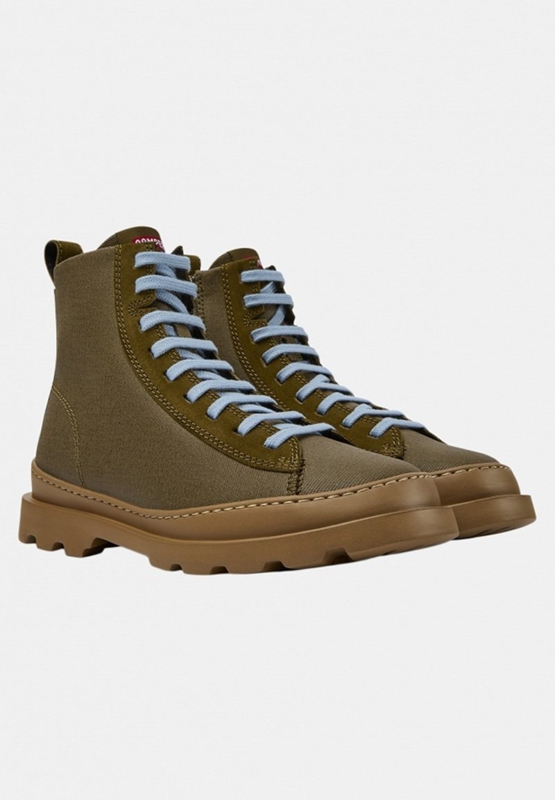 Camper BRUTUS - Botines con cordones - dunkelgrün/verde oscuro - Zalando.es