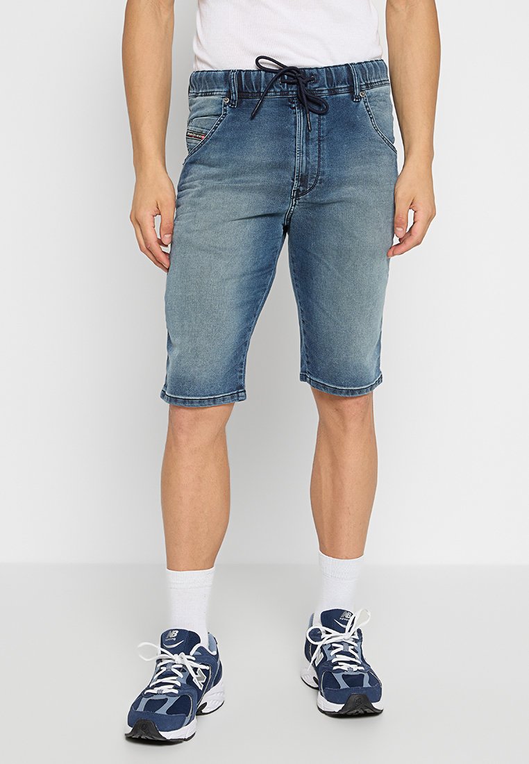 Diesel Jeansshort blauw