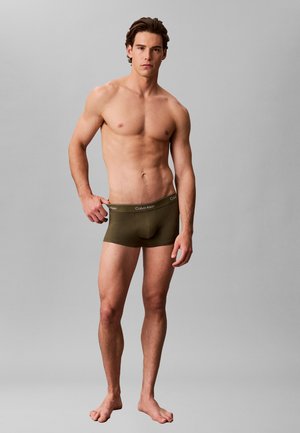 Calvin Klein Underwear, ICON 3 PACK - Μποξεράκια - black, triple stripe_black, olive night w/ dtm wbs