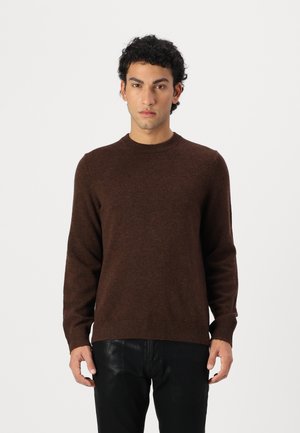 Samsøe Samsøe ISAK SWEATER - Jumper - chocolate torte
