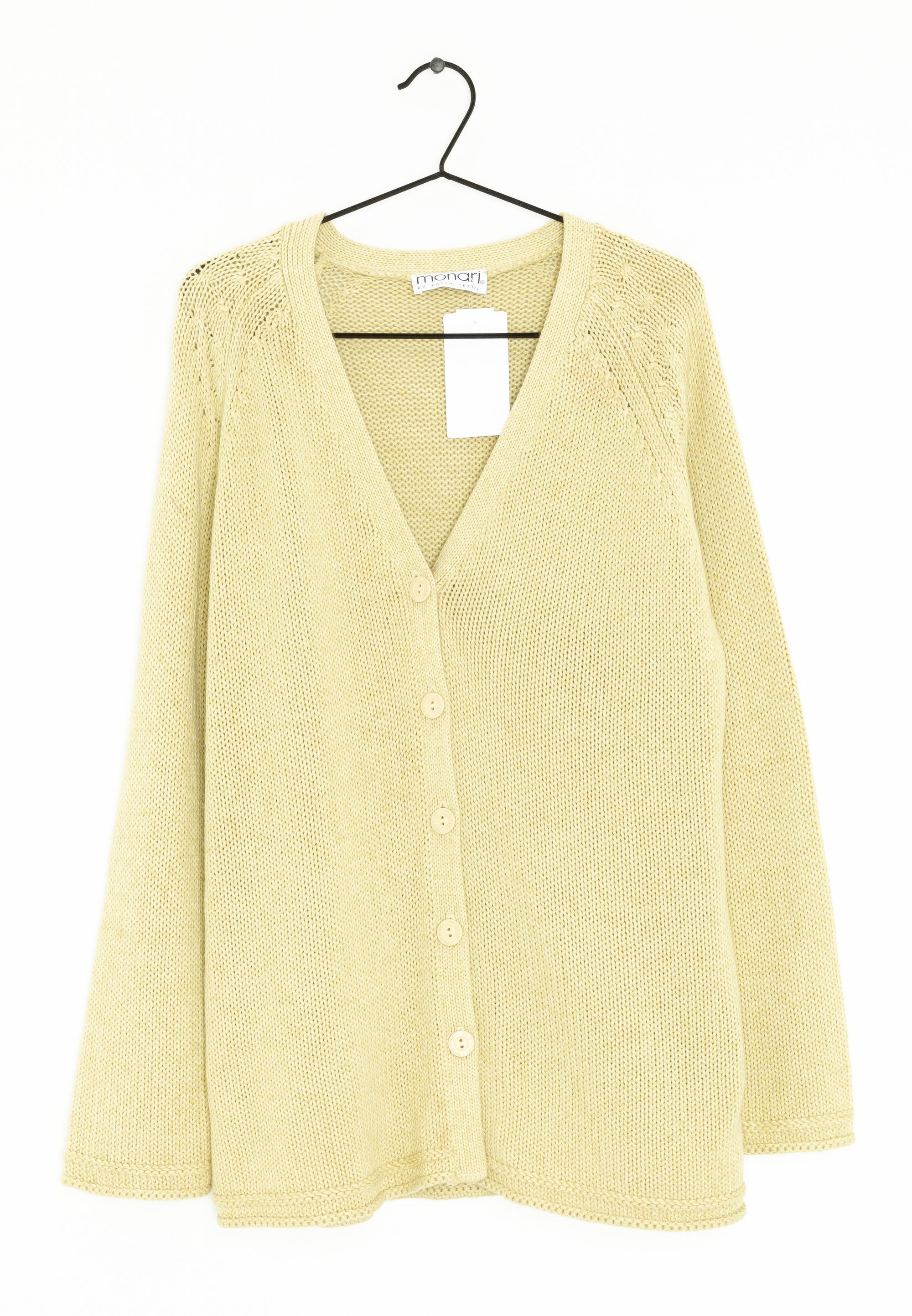 Monari Strickjacke yellow/gelb (Pre-owned) Zalando