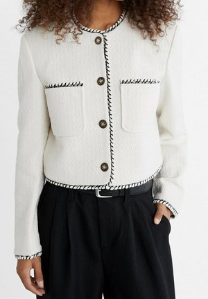 Stradivarius Veste légère - white