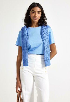 Lindex, LINDEX SHORT-SLEEVED TOP LINDEX - T-shirts basic - light blue