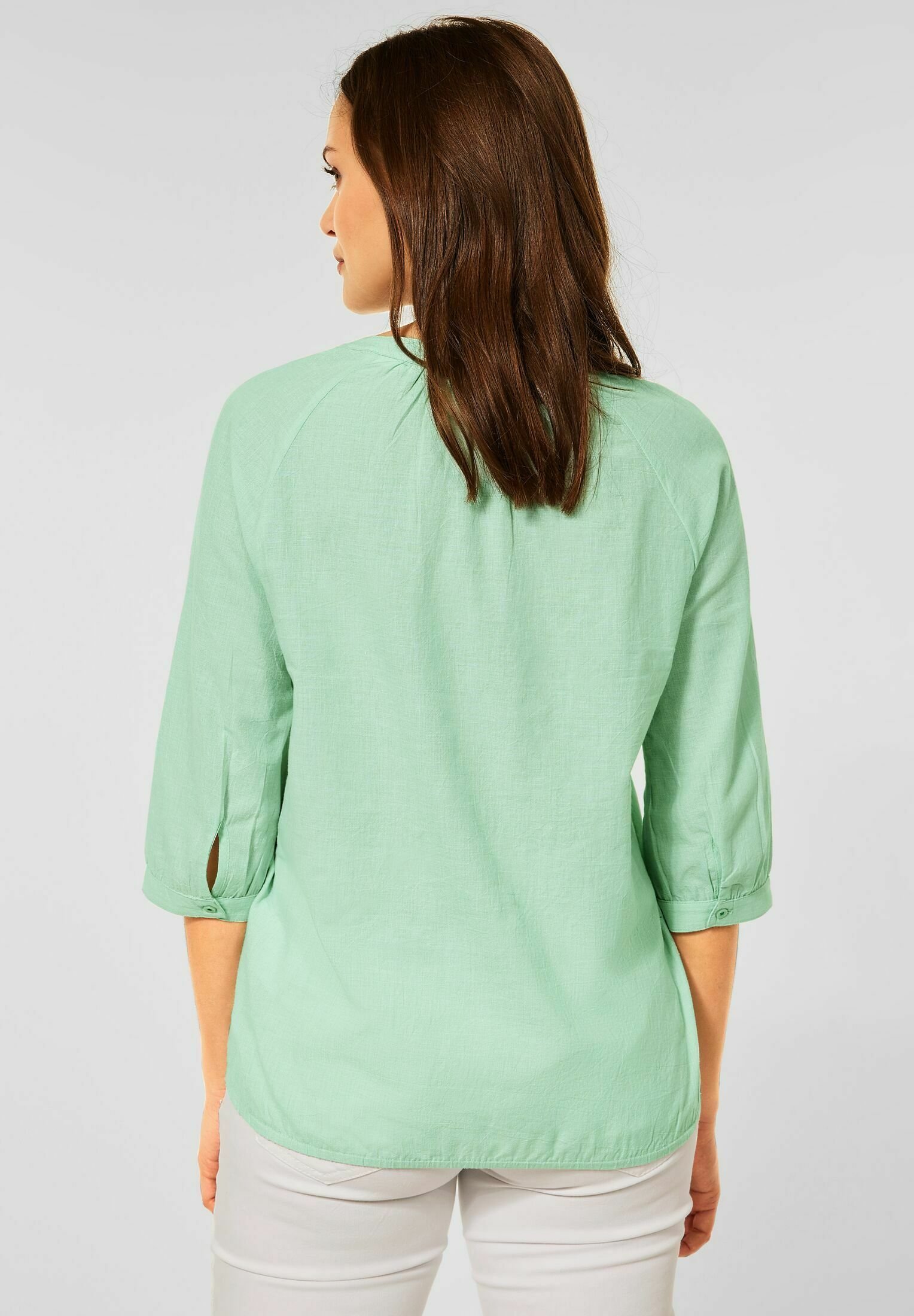 Cecil RAGLAN UNI - Blouse - grün/green 