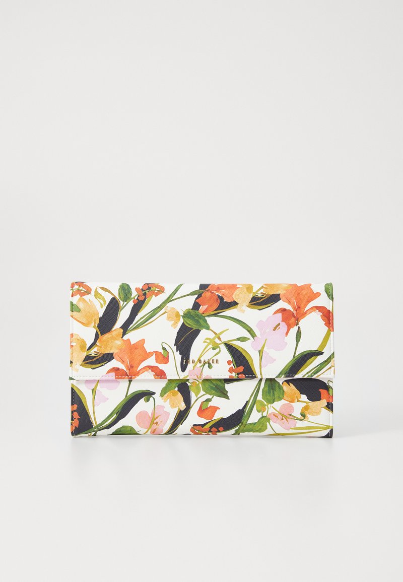 Ted Baker JACIIIE FLORAL TRAVEL WALLET - Carteira - nat-white