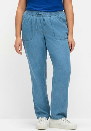Sheego Straight leg jeans - blue denim