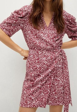 Robe de jour - bordeaux
