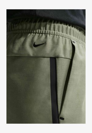 Nike Sportswear, M NK TECH SHORI KNIT DRILL PNT - Træningsbukser - silver sage black