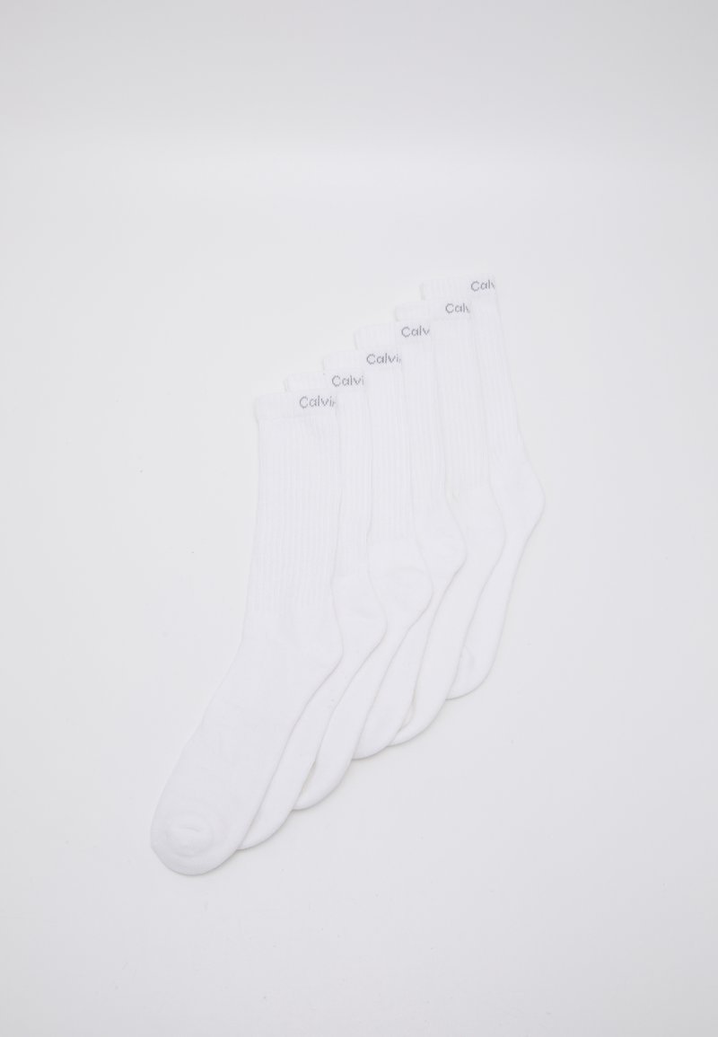 Calvin Klein Underwear MEN CREW ANTONIO 6 PACK Socks white Zalando.ie