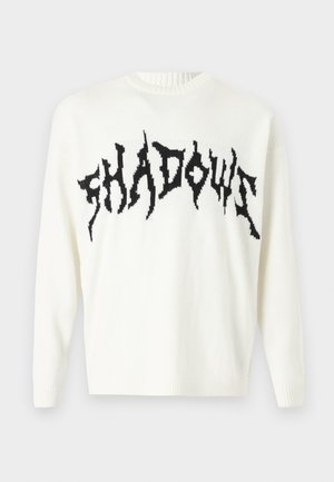 Only & Sons ONSRANDY LIFE CREW - Jumper - cloud dancer/black