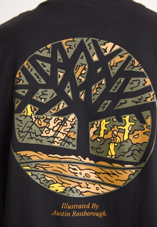 ILLUSTRATED TREE LOGO BACK GRAPHIC TEE  - Print T-shirt4