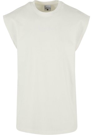 Karl Kani SMALL SIGNATURE ESSENTIAL SLEEVELESS TEE - Top - off white