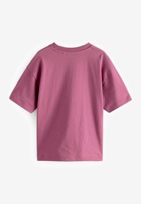 Next RELAXED FIT SHORT SLEEVE GRAPHIC STANDARD - Triko s potiskem - berry red dino