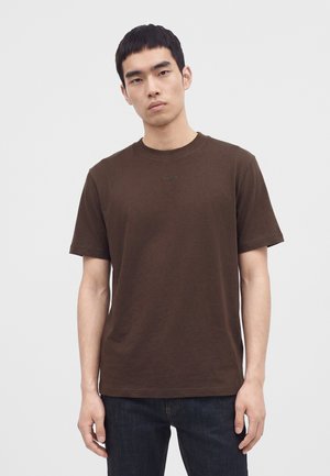 HUGO, DAPOLINO - Lihtne T-särk - brown