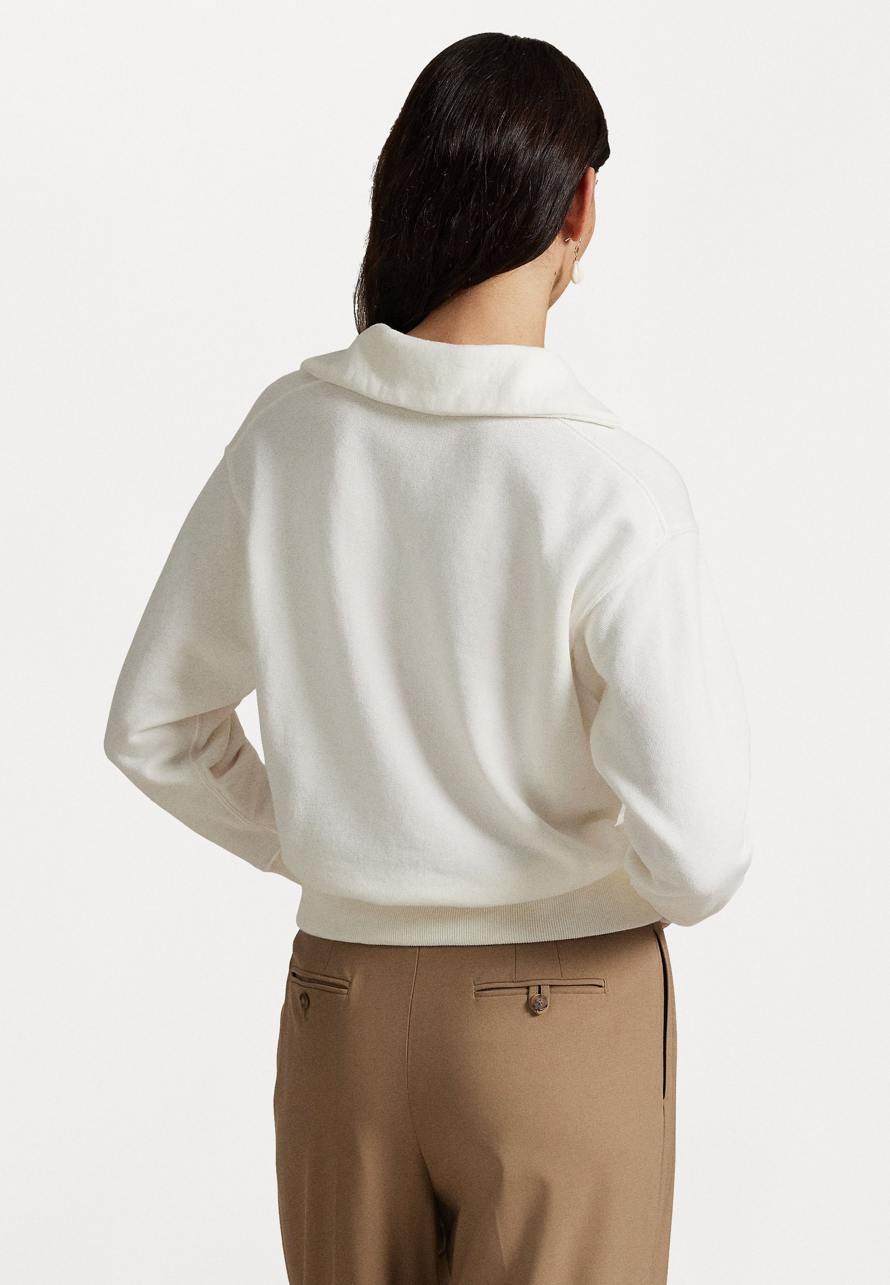 Polo Ralph Lauren LIGHTWEIGHT FLEECE LACE UP PULLOVER