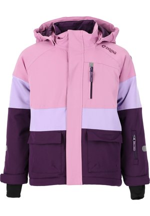 ZIGZAG TAYLOR - Regenjacke / wasserabweisende Jacke - lila antraciet