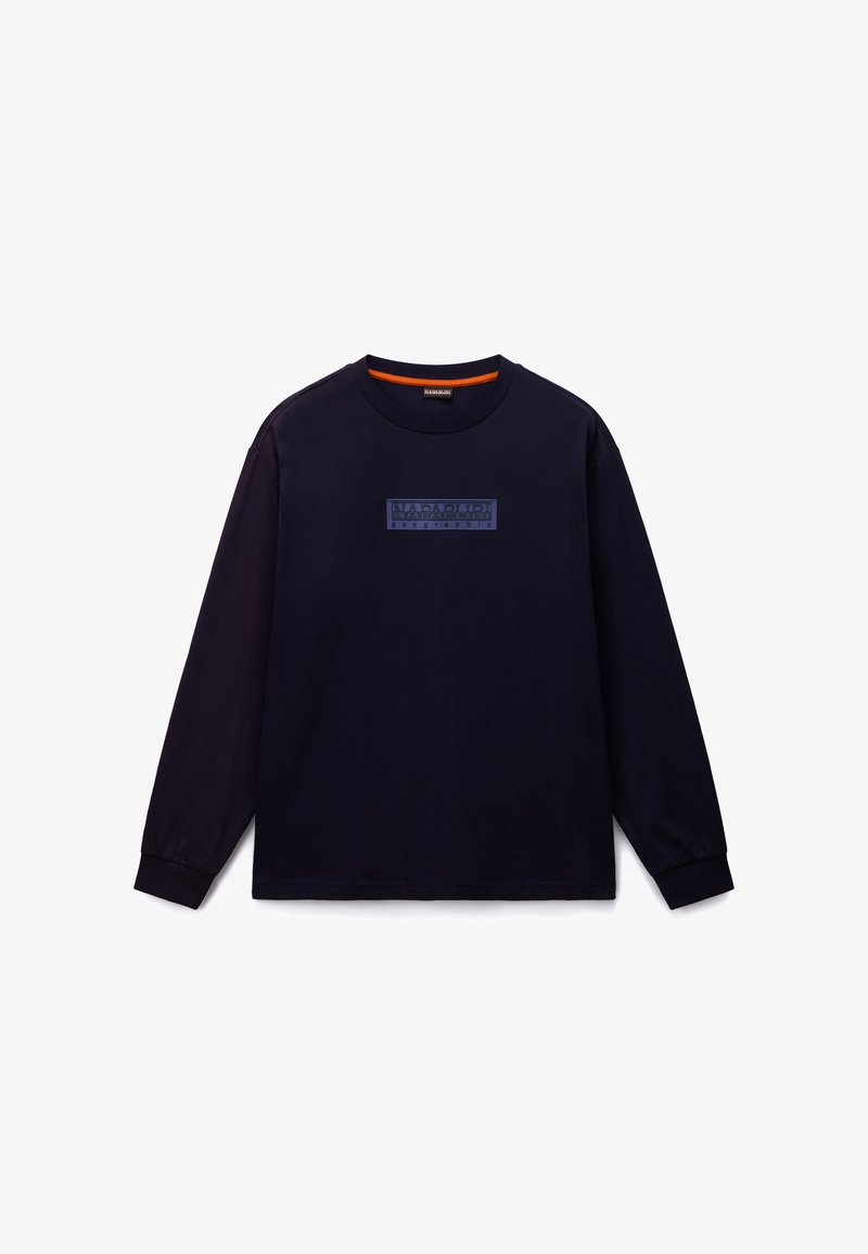 BOSS Tempesto Marine - Gratis levering | ! - Textiel T-shirts met lange mouwen Heren € 89,95 BOSS Tempesto Marine - Gratis levering | ! - Textiel T-shirts met lange mouwen Heren € 89,95