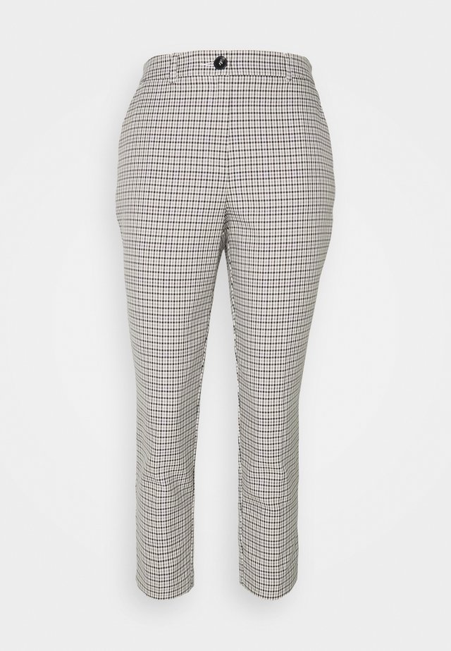 CHECK ELASTIC BACK NAPLES ANKLE GRAZER - Spodnie materiałowe - multi coloured