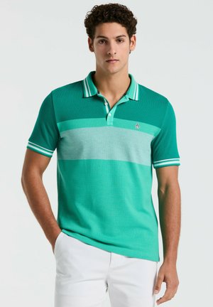 Polo shirt - aqua green