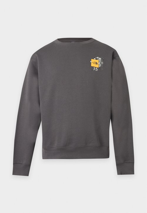 The North Face GEAR UP GET OUT RELAXED GRAPHIC - Sweatshirt - anthracite grey — photo 5