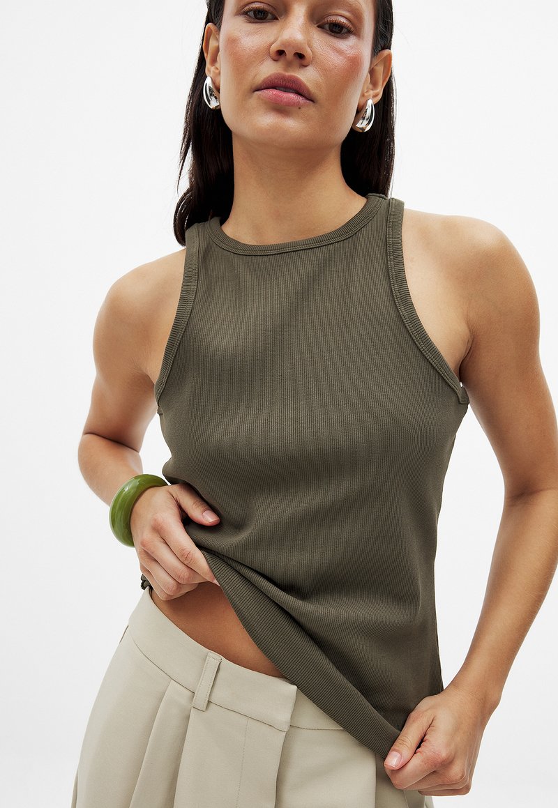 NA-KD TANK - Top - khaki