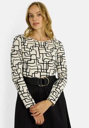 MANCHES LONGUES - Camiseta de manga larga - beige