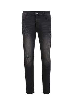 Alessandro Zavetti, ARTIGLIO SLIM FIT DENIM JEAN - Slim fit jeans - black wash