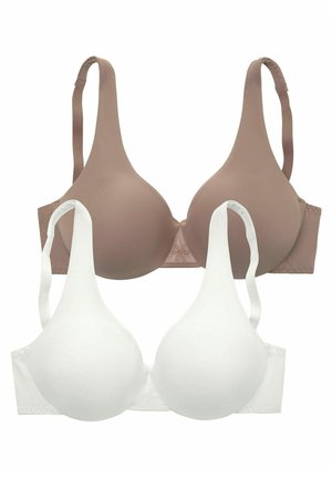 2 PACK - Reggiseno con ferretto - weiß