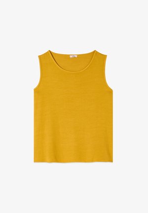 Oltre, TOP SENZA MANICHE - Blusa - giallo