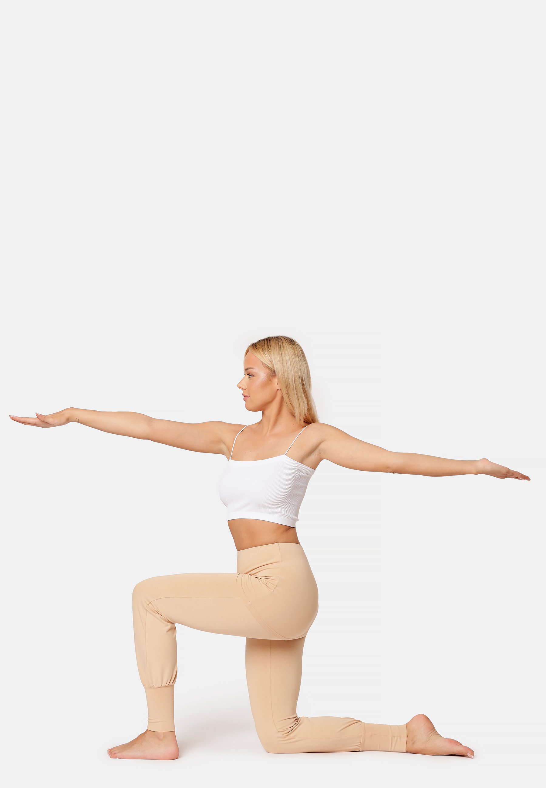 Bellivalini Yoga Broek met Rok 3/4 Trainingsbroek Yoga Broek Dames Lichtgewicht Viscose Sweatbroek BLV50-276 (Zwart, XS