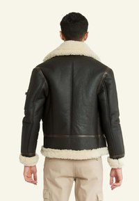 Veste En Cuir Serge Pariente Pour Homme Taille XS - Modèle 3 En 1 Noir - Style Motard