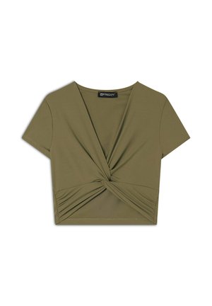 Freddy SHORT SLEEVES - Print T-shirt - aloe
