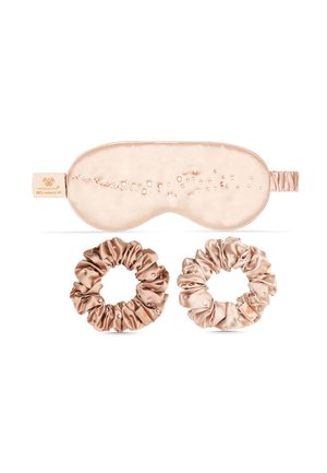 EYE MASK & SCRUNCHIE SET - Set pour les cheveux - gold