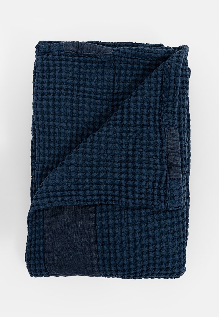 BIANCOPERLA Serviette de plage bleu marine
