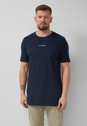 s.Oliver T-Shirt print - navy