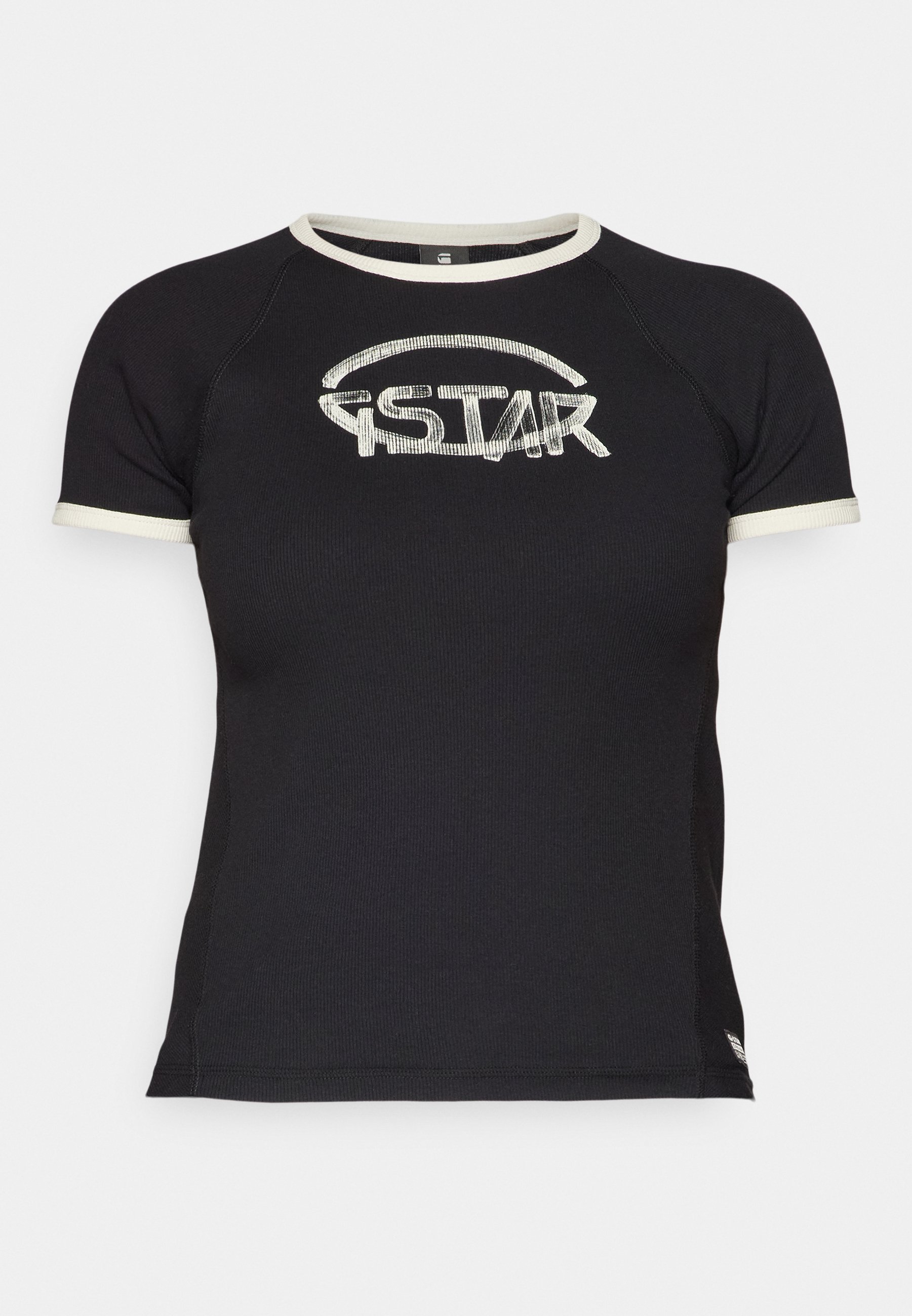 G-STAR RAW Ringer Top, Tops Para Mujer, Verde (freez Green D16275-C109-B213), XS