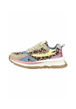 Chaussures de skate - blue pink yellow n