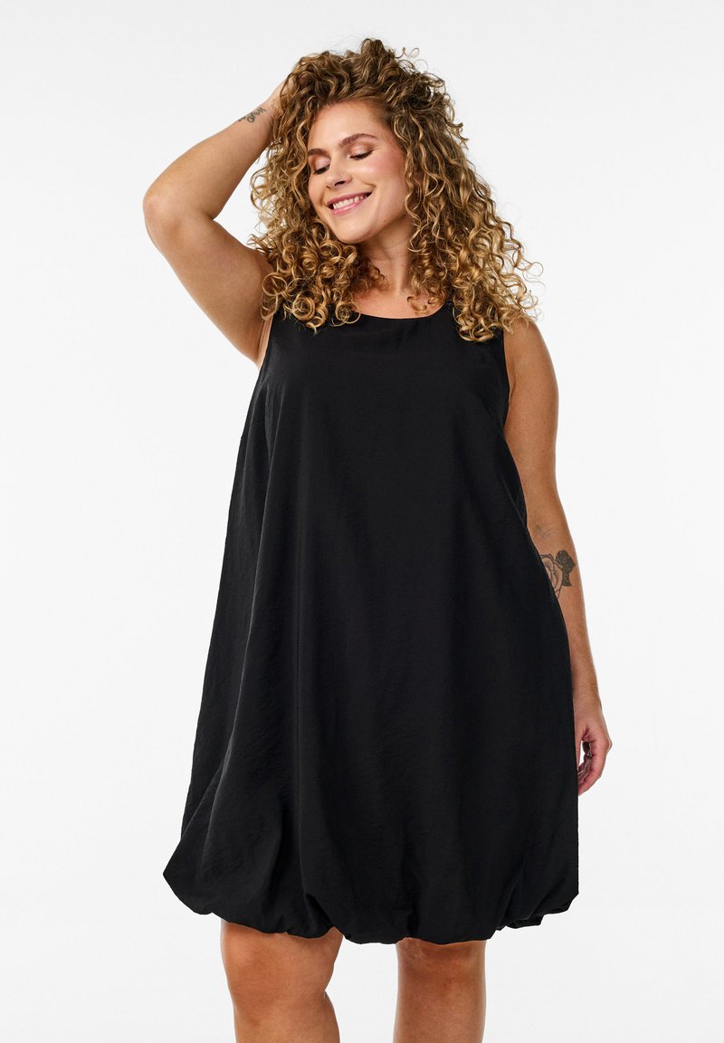 Zizzi Vardagsklänning - black