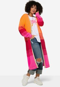 Angel of Style OFFENE FORM BLOCKSTREIFEN, LANGARM - Gilet - orange
